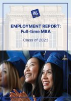 MBA employment report 2023